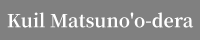 Kuil Matsuno'o-dera